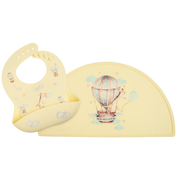 Sunshine - Silicone Bib and Mat combo