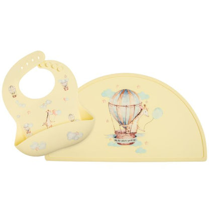 Sunshine - Silicone Bib and Mat combo