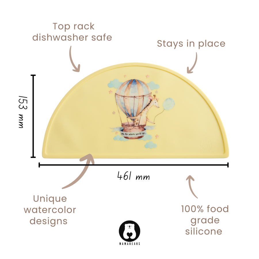 Sunshine - Silicone Bib and Mat combo
