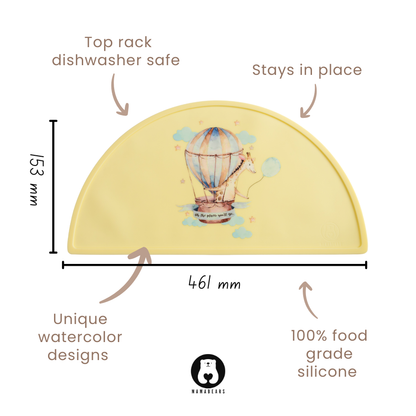 Sunshine - Silicone Bib and Mat combo