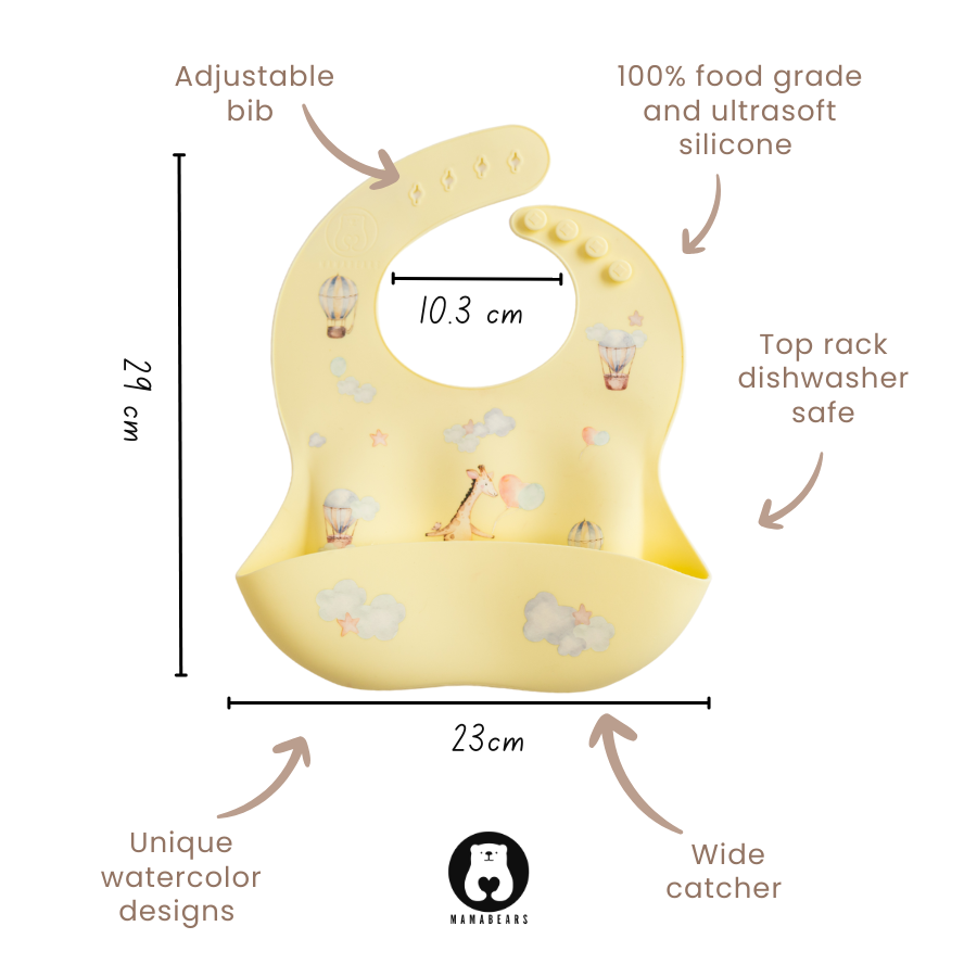 Sunshine - Silicone Bib and Mat combo